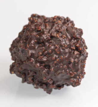 Rocher au chocolat noir