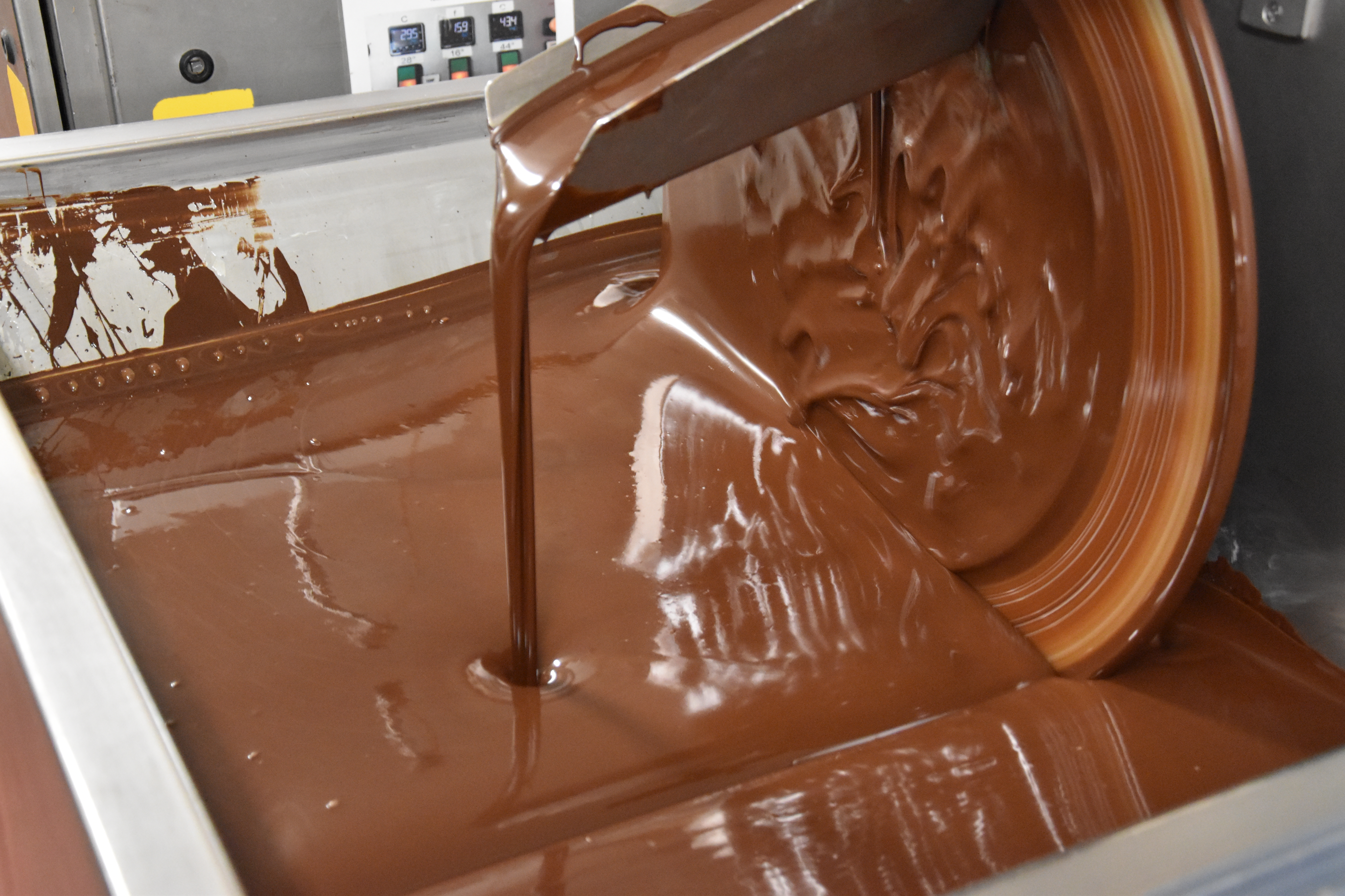 Chocolat coulant usine de la chocolaterie Diot cambrai